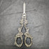 British Antique Silver Plate Grape Scissor Grape Sculpture 102g